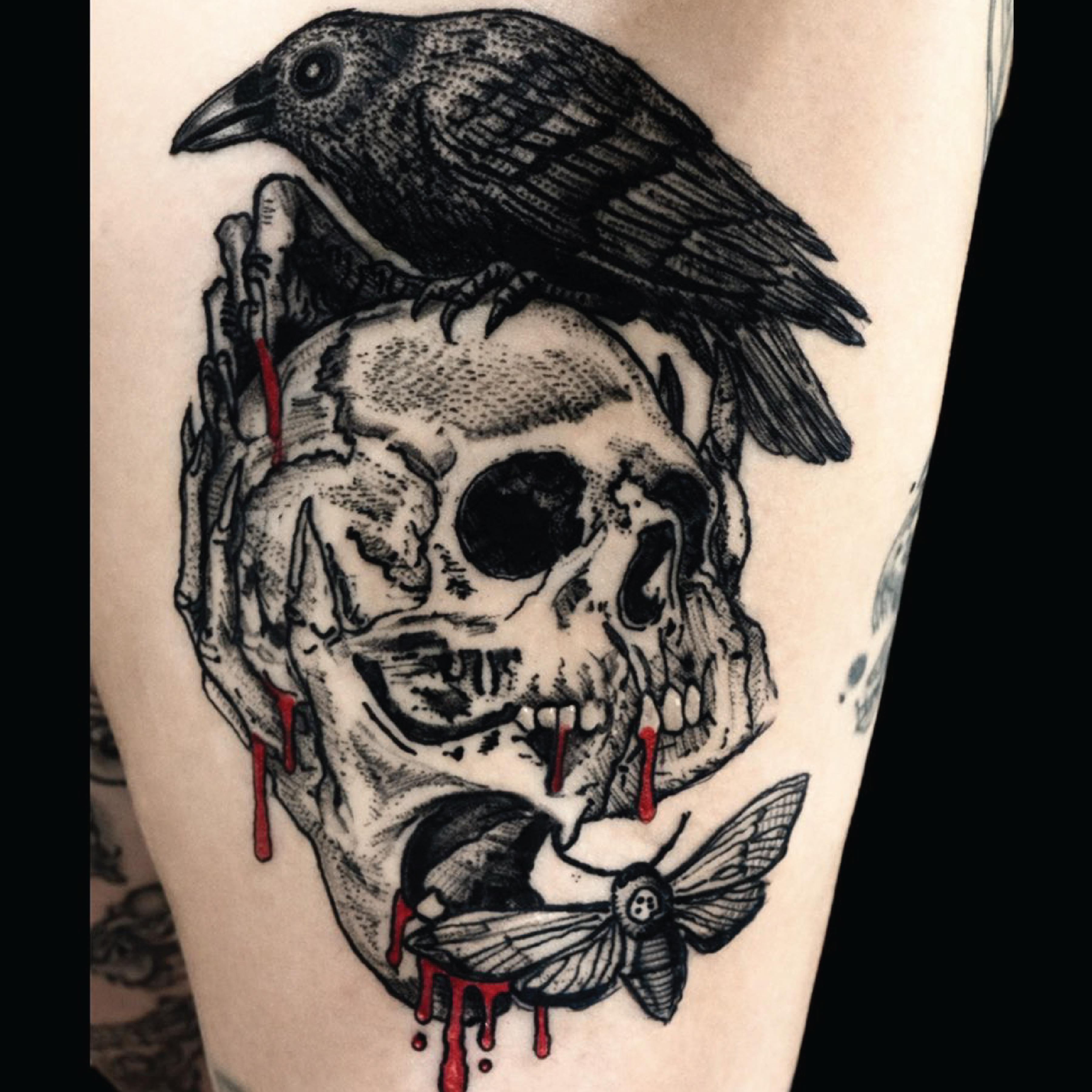 Tattoo by Vanessa.Inks